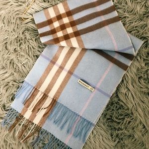 Burberry Fringe Scarf